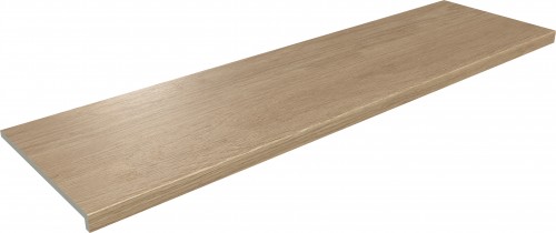 Carrelage Nez de Marche Effet Bois Noyer 33x120 Neutral InstaHouse KINFOLK APE